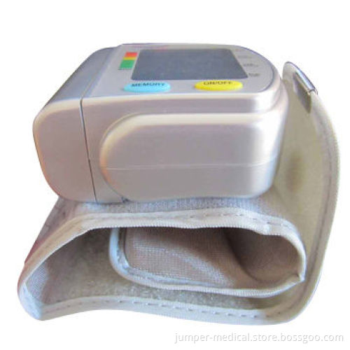 Automatic digital wrist blood pressure monitor, CE certified, 90 sets memory, LCD display